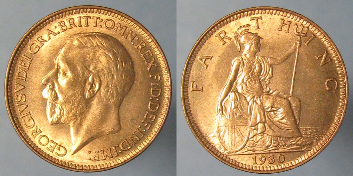 A-Nice-Group-Of-George-V-Farthings
